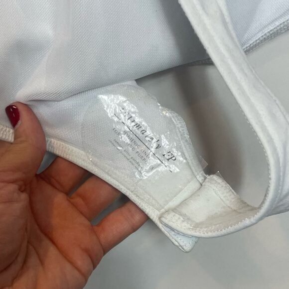 Intimately Free People Keep It Sleek Bodysuit White L NWT - Picture 11 of 14